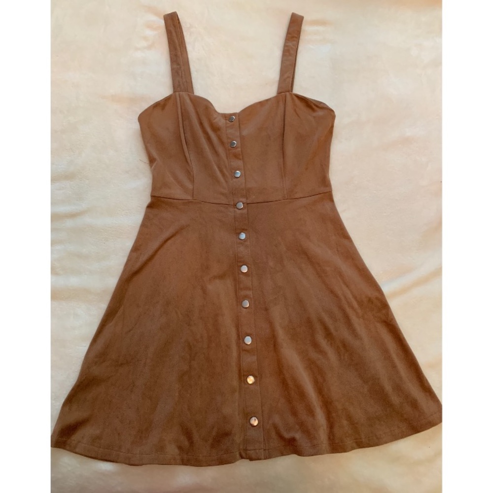 Forever 21 Contemporary Button Up Dress (Small)